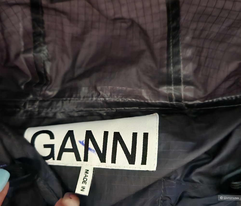 Анорак дождевик Ganni р: XXS/XS наш 42/44+