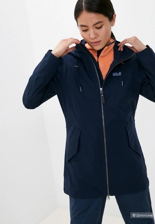 Jack wolfskin р.S парка/плащ