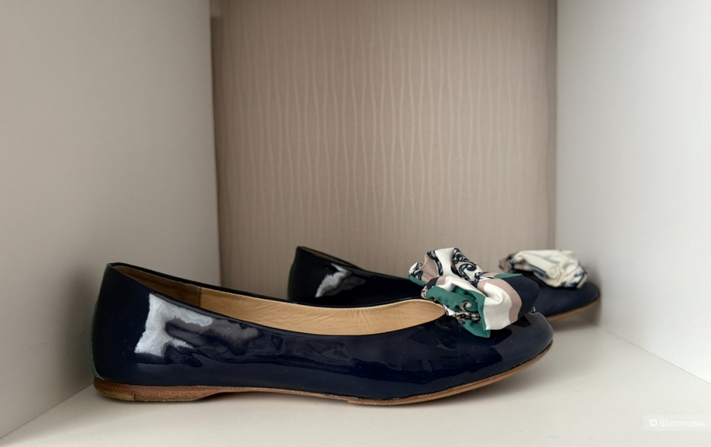Балетки Gianmarco Lorenzi маркировка 37