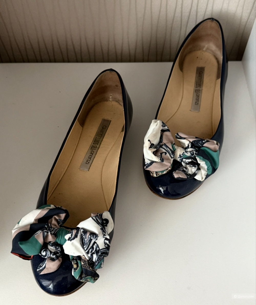 Балетки Gianmarco Lorenzi маркировка 37