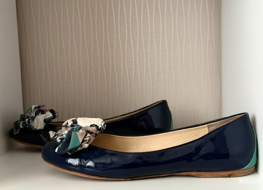 Балетки Gianmarco Lorenzi маркировка 37