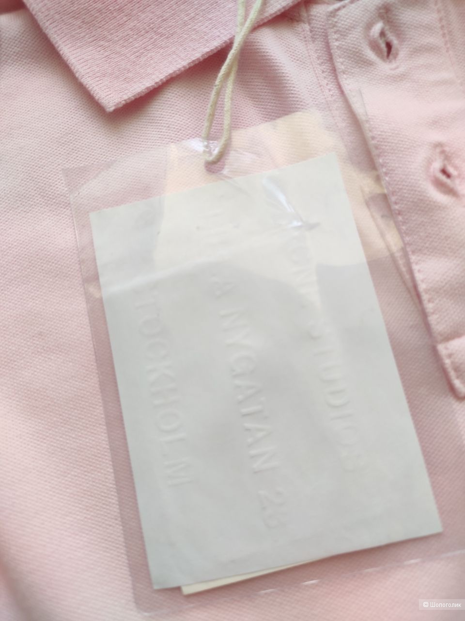 Футболка поло Acne Studios, размер 48 50+