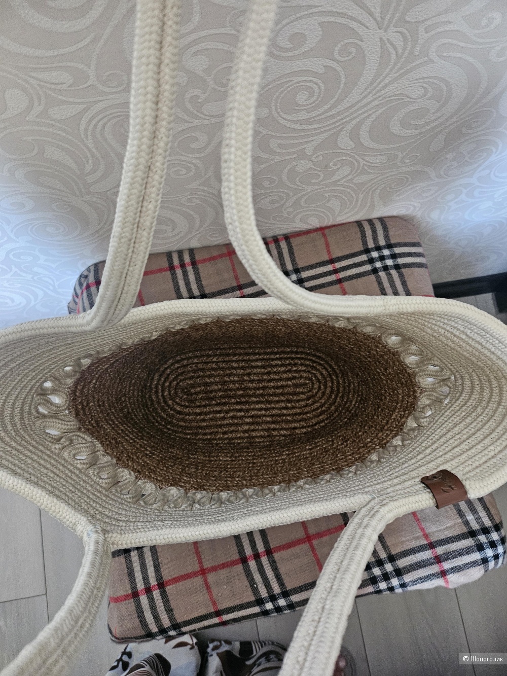 Новая сумка-корзина, handmade