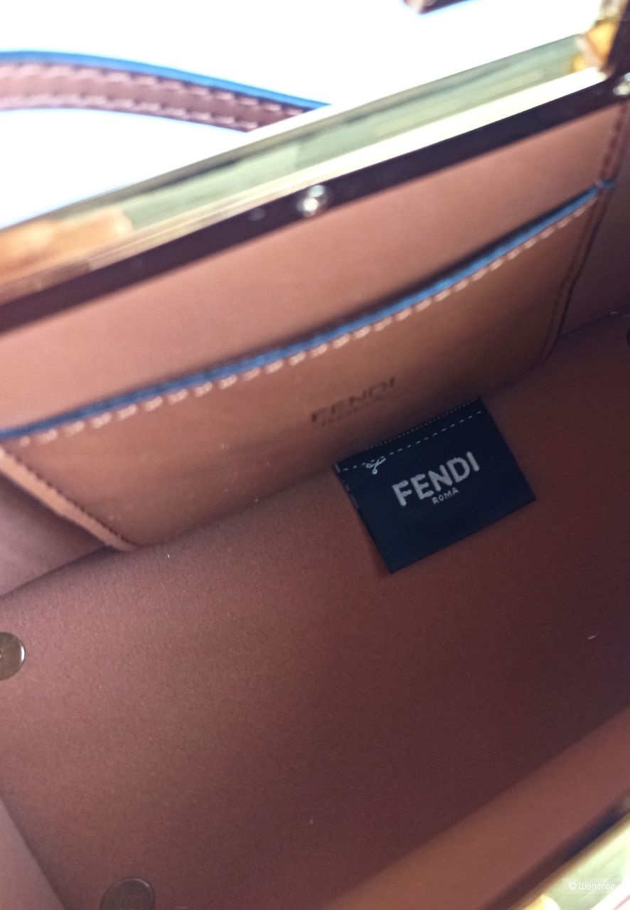 Сумка  Fendi, размер 20х17х9