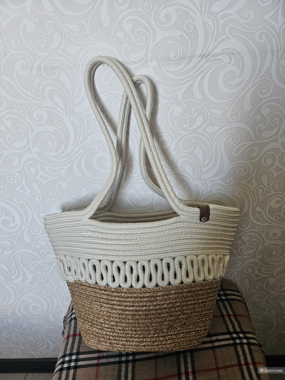 Новая сумка-корзина, handmade