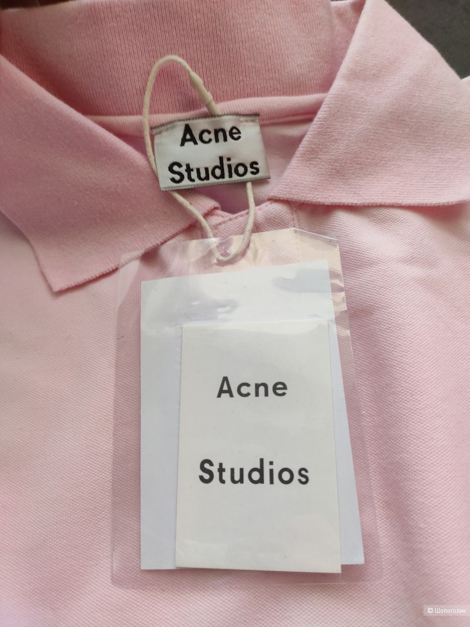 Футболка поло Acne Studios, размер 48 50+