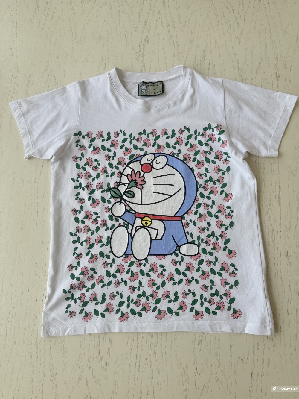 Футболка Gucci doraemom размер S