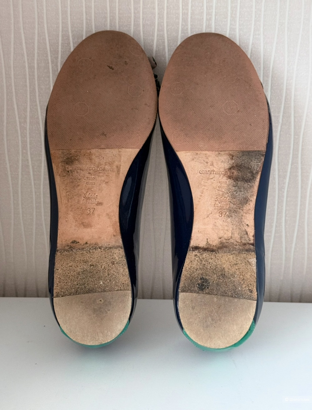 Балетки Gianmarco Lorenzi маркировка 37