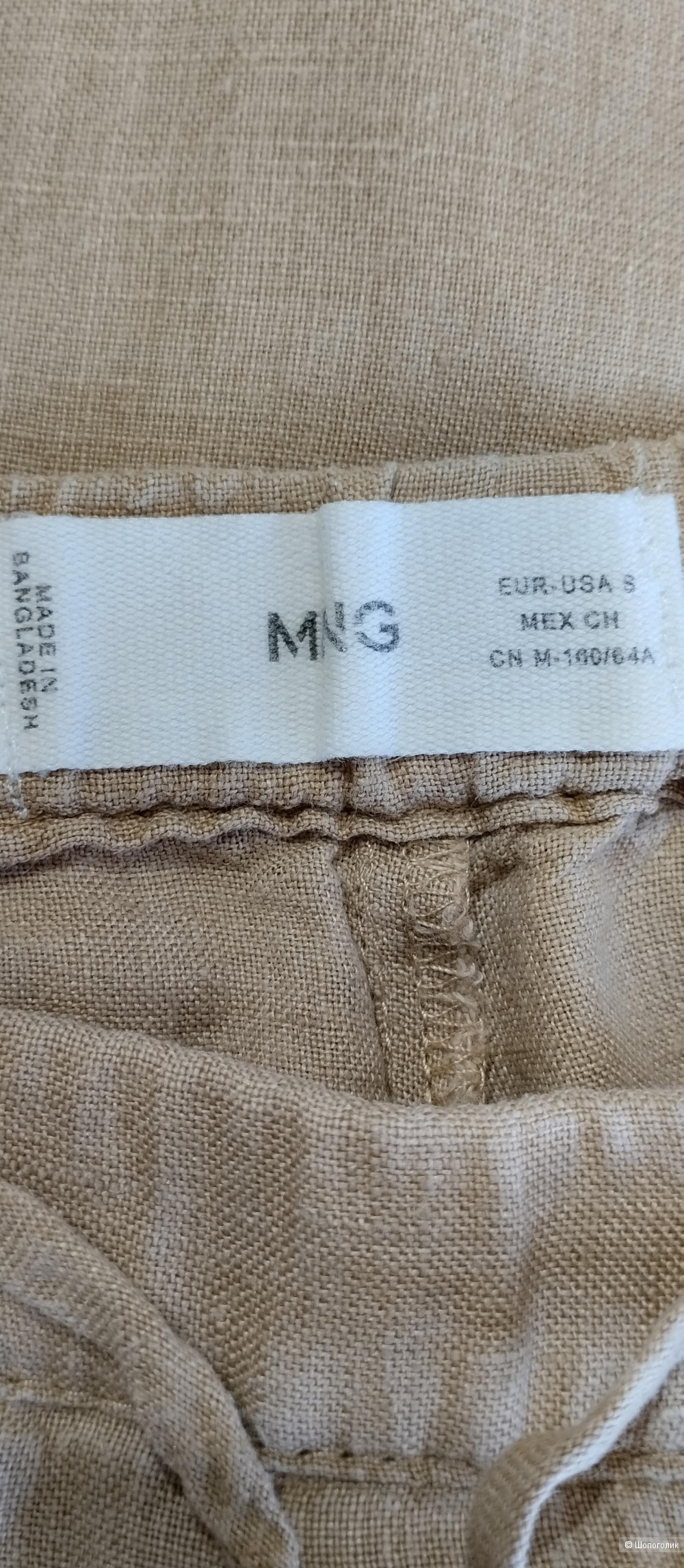 Льняные брюки женские Mango , S/M