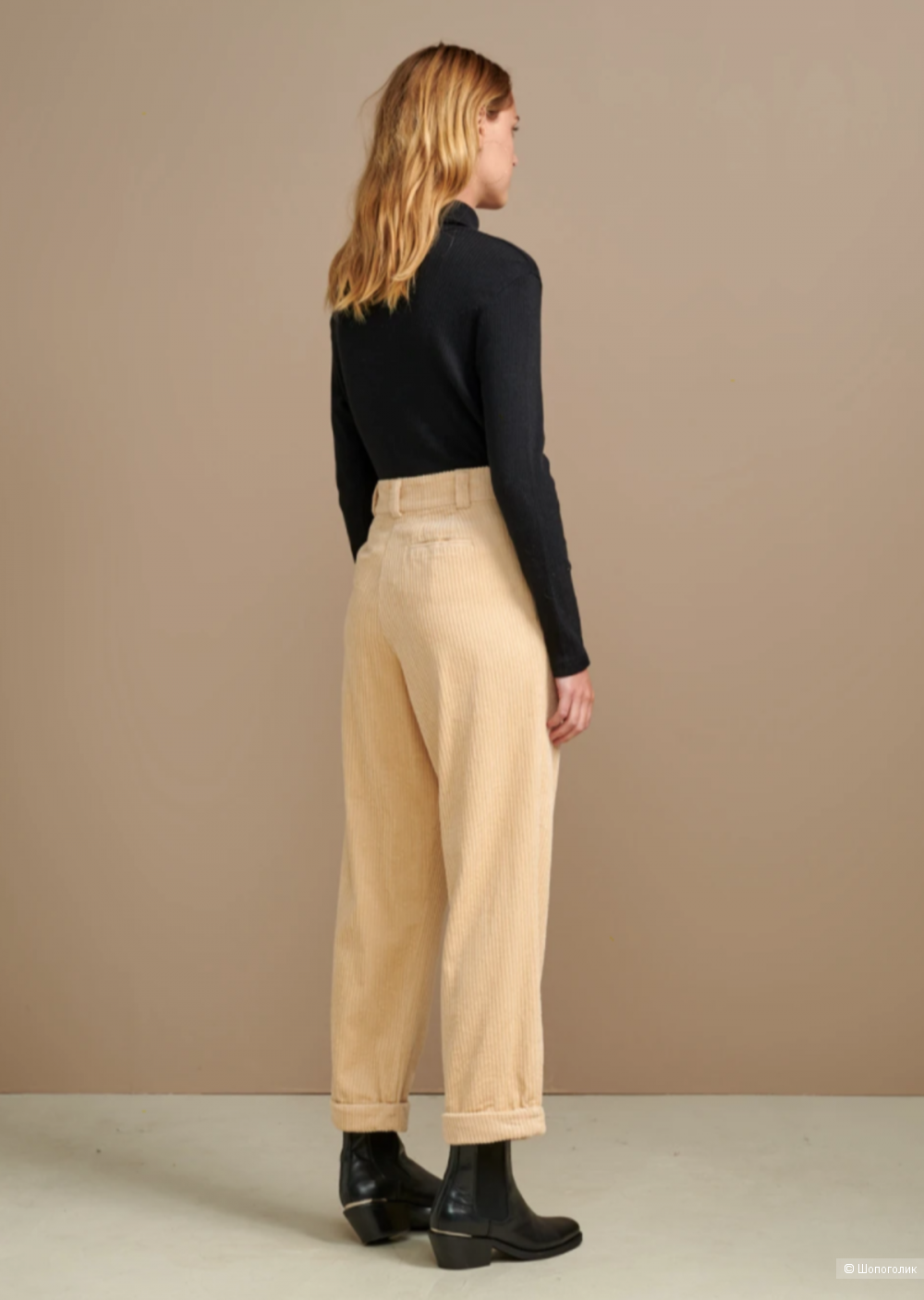 Вельветовые брюки H&M/46-48
