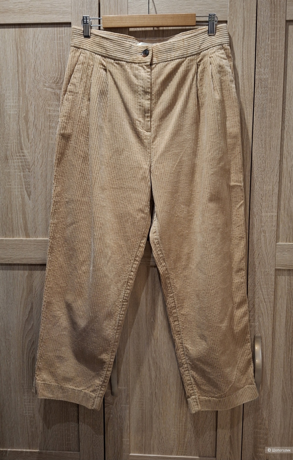 Вельветовые брюки H&M/46-48