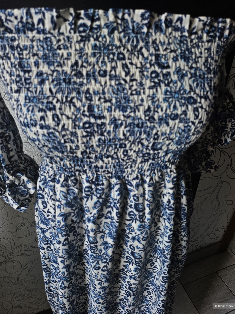 Платье-сарафан, ноу нейм, в стиле Zara, 46