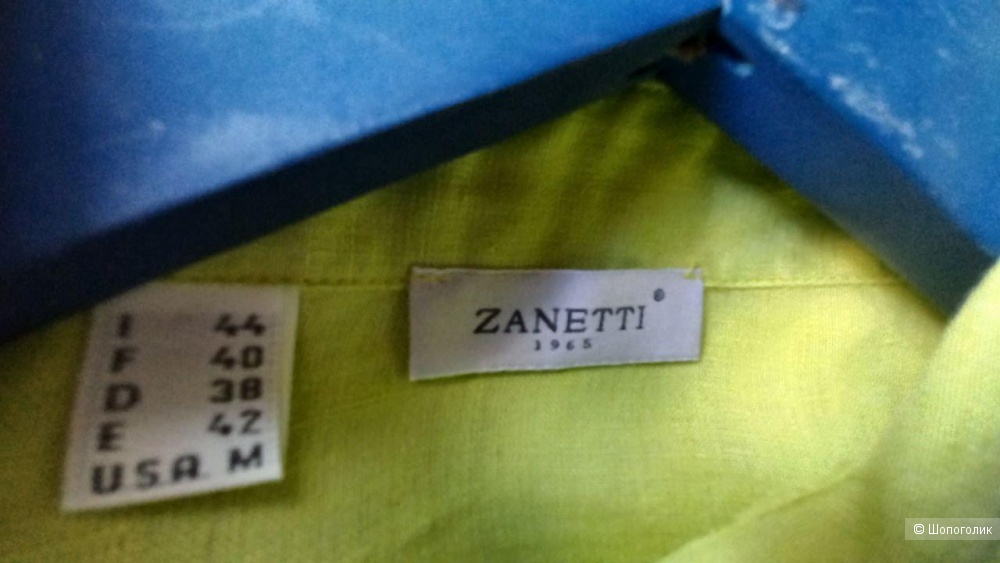 Льняная рубашка Zanetti 1965, М