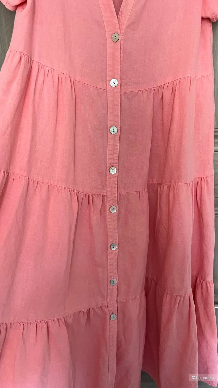 Платье лен ZARA размер XS (S/M)