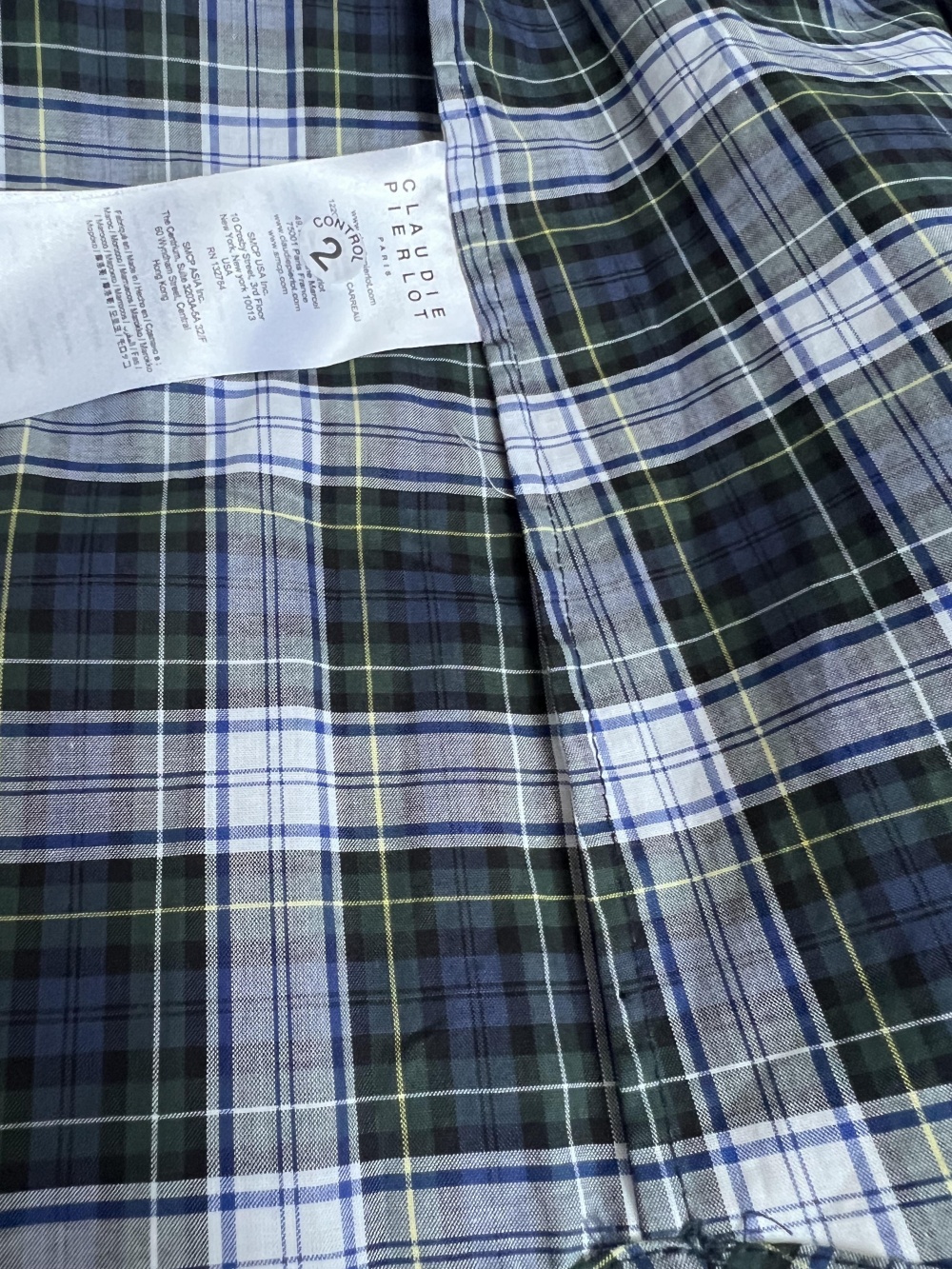 Рубашка Claudie Pierlot (EUR 38, RUS 42-44)