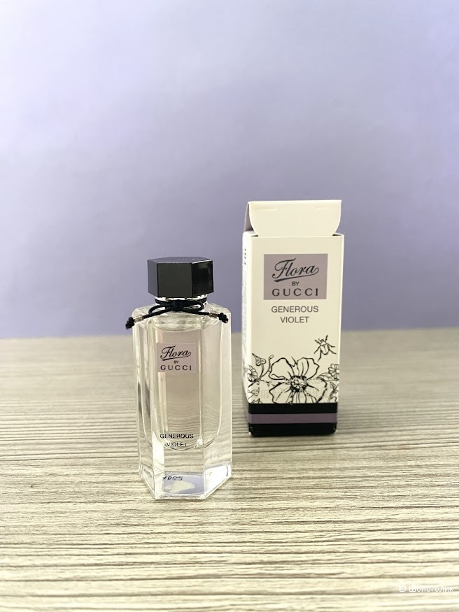 Миниатюра Flora by GUCCI Generous Violet, 5мл