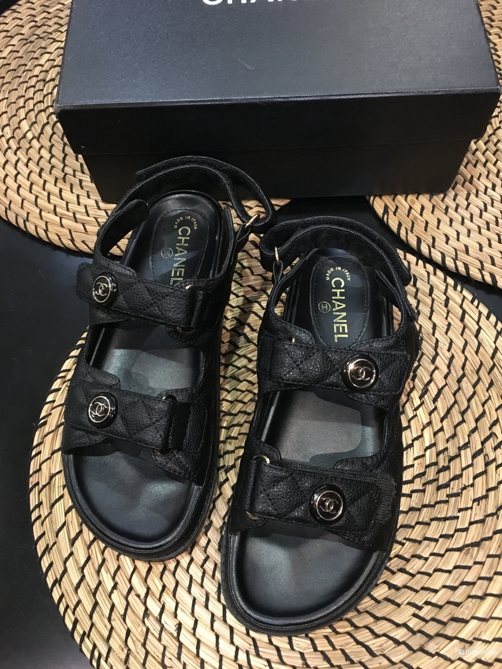 Сандалии женские Chanel, размер-39