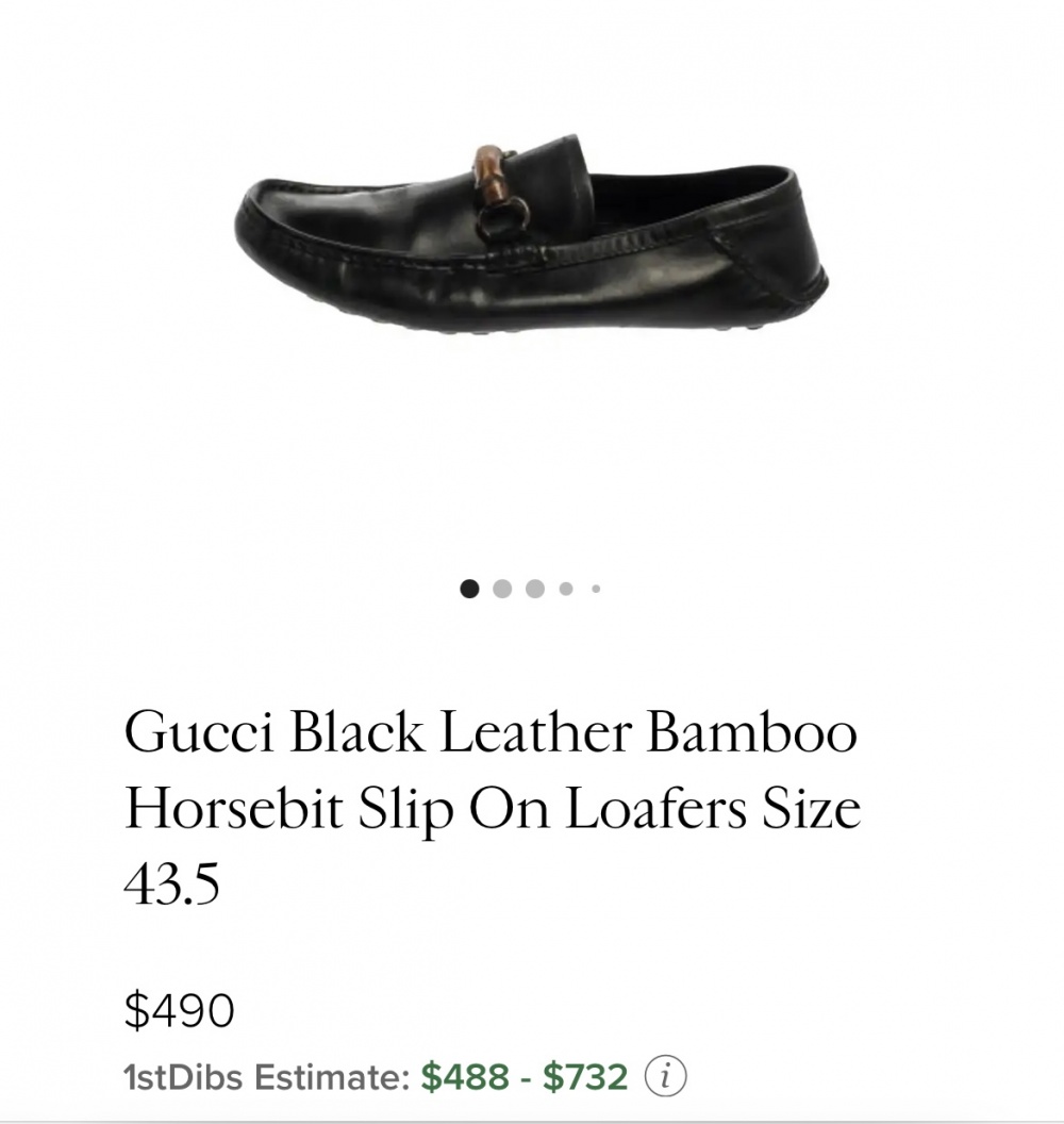 Gucci мокасины/лоферы 39