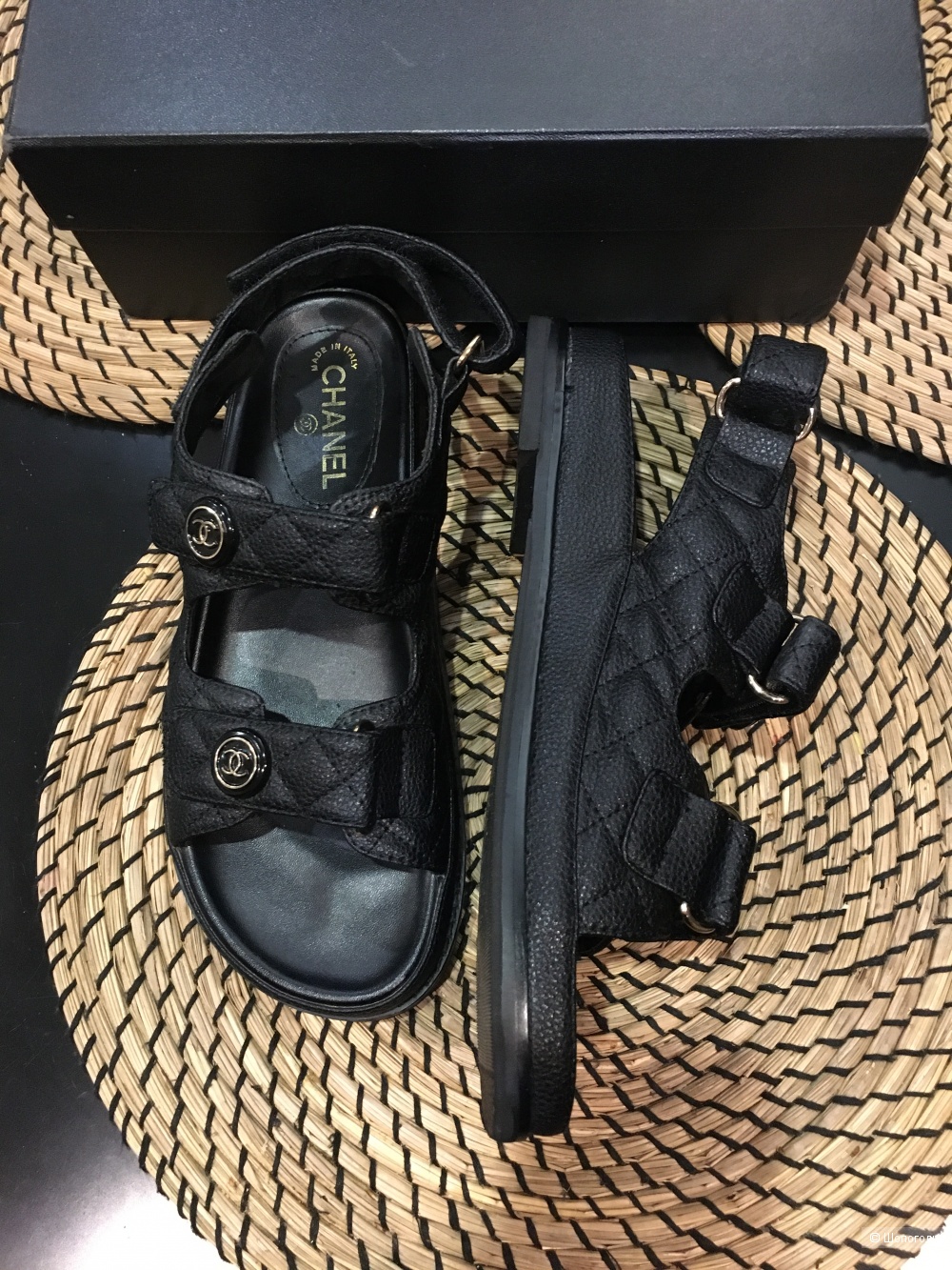Сандалии женские Chanel, размер-39