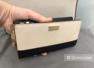 Кожаный кошелек картхолдер Kate Spade