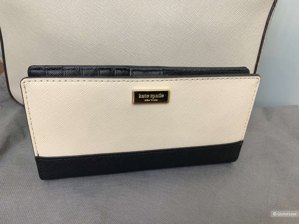 Кожаный кошелек картхолдер Kate Spade