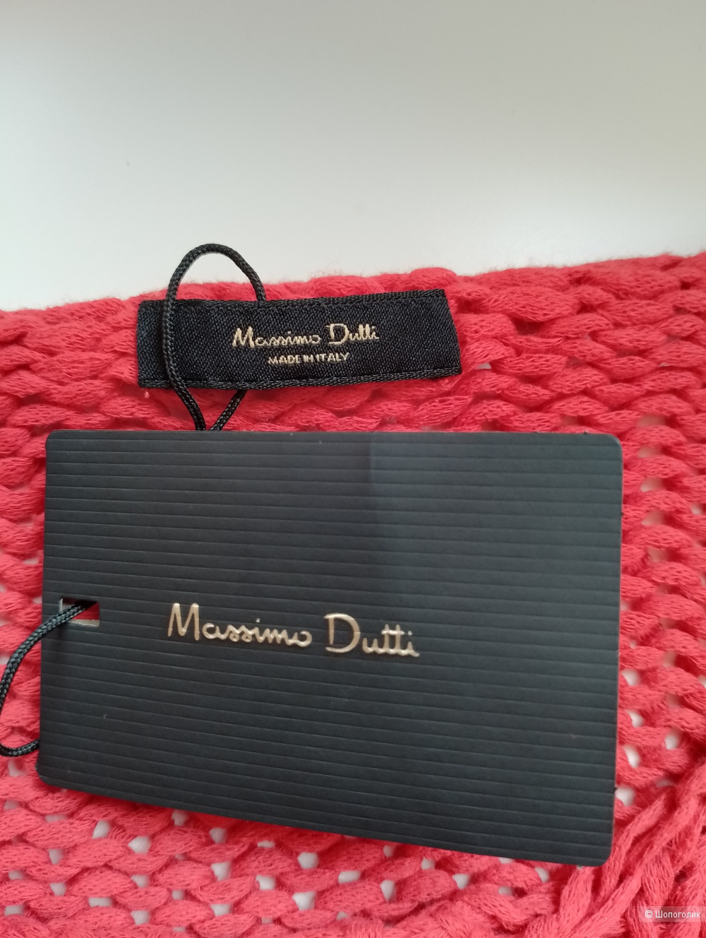 Свитер massimo dutti красный , М