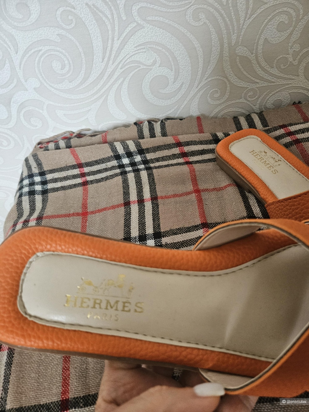 Шлепанцы Hermes Orsa Sandals, 38
