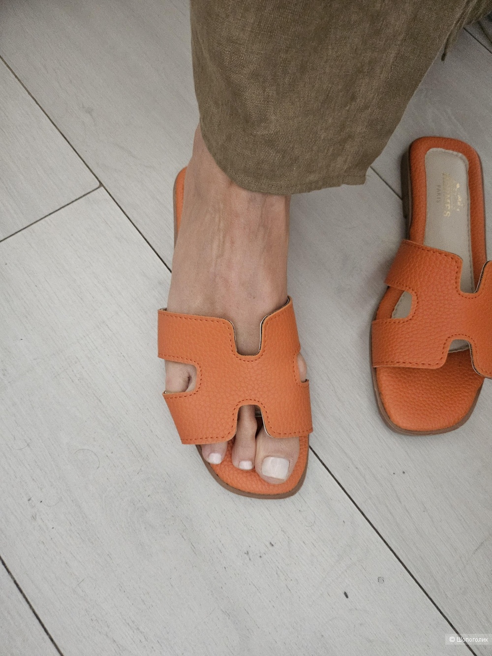 Шлепанцы Hermes Orsa Sandals, 38