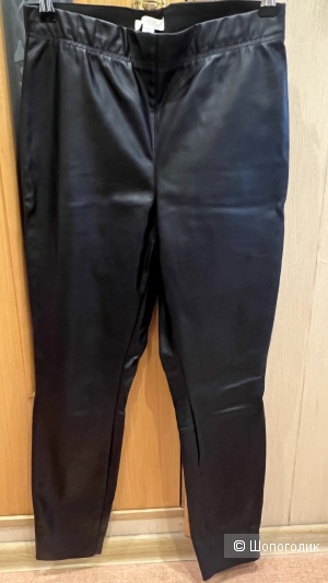 Кожаные лосины/легинсы H&M  (8) 44/46