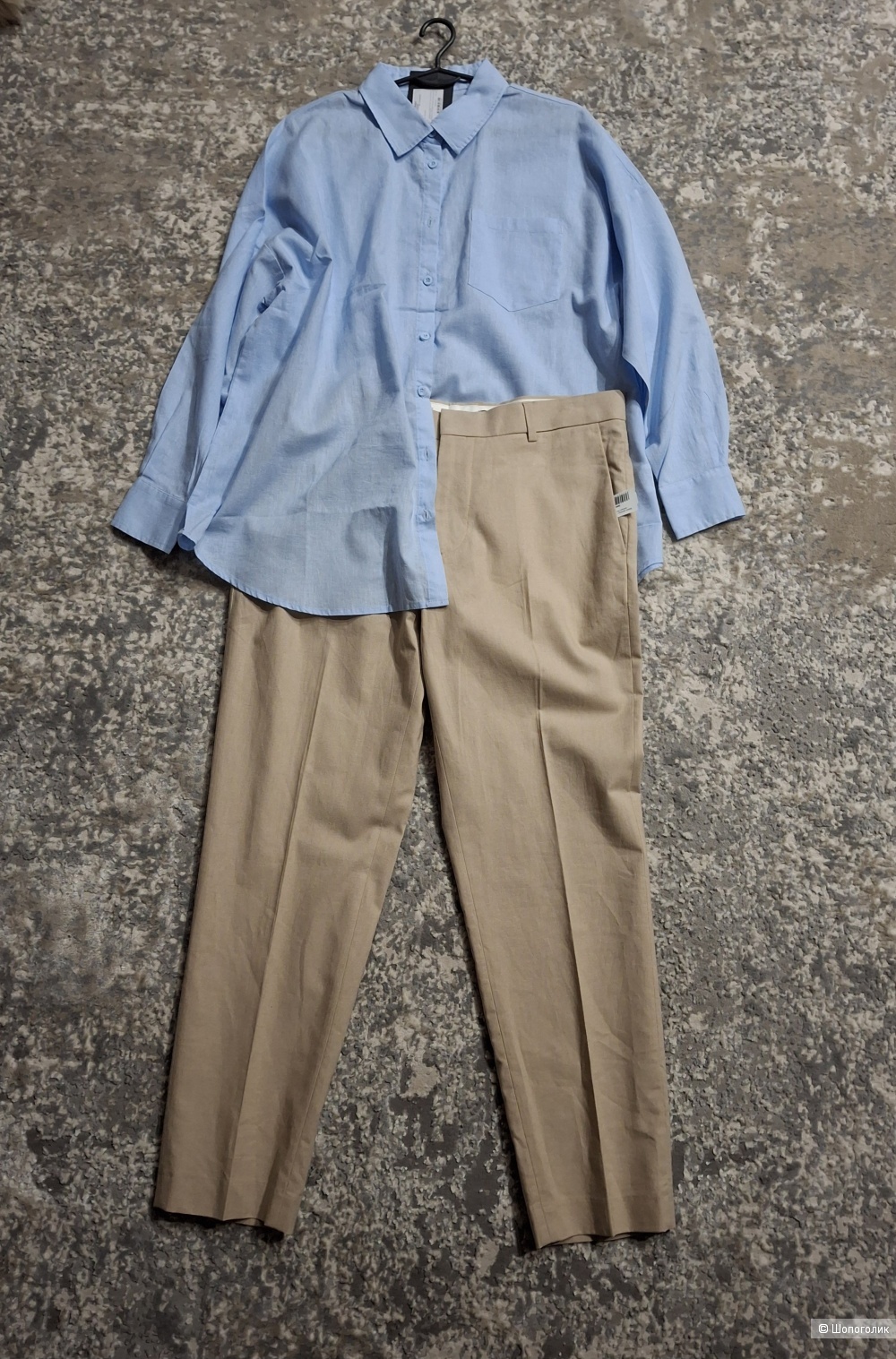 Льняные брюки H&M/L