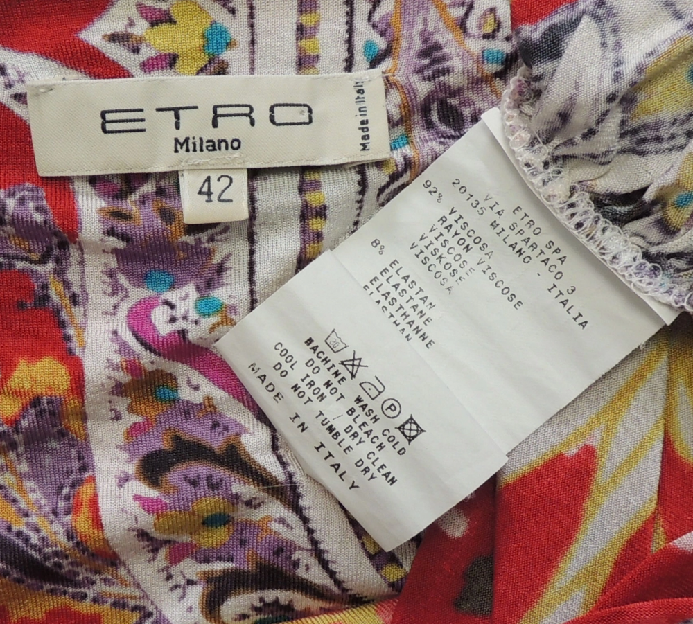 Футболка Etro. 42/42-44 размер