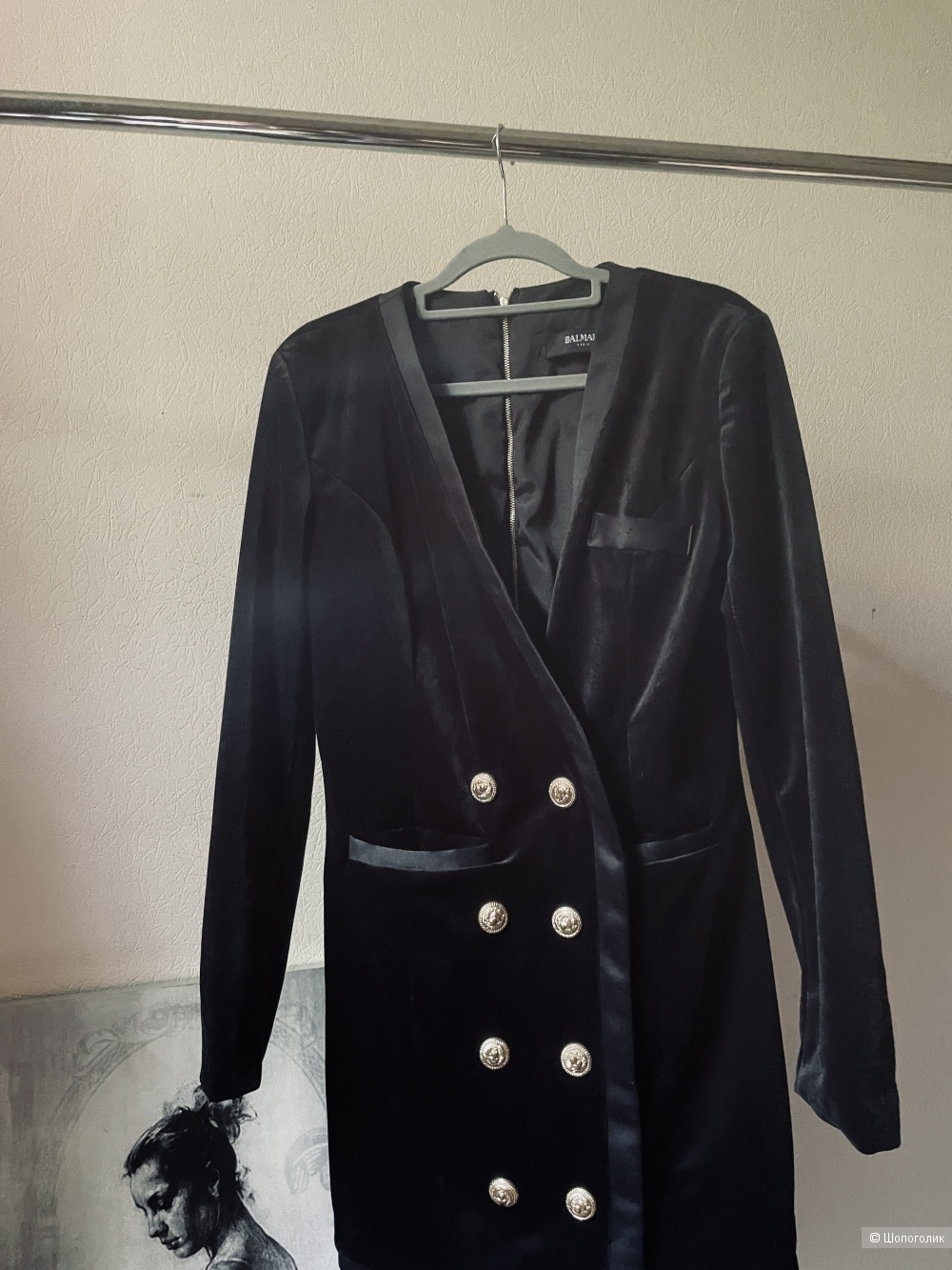 Платье-жакет Balmain размер S
