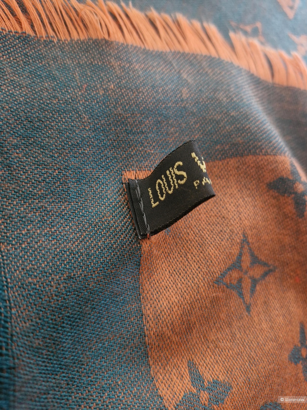Палантин LV, 140 на 140