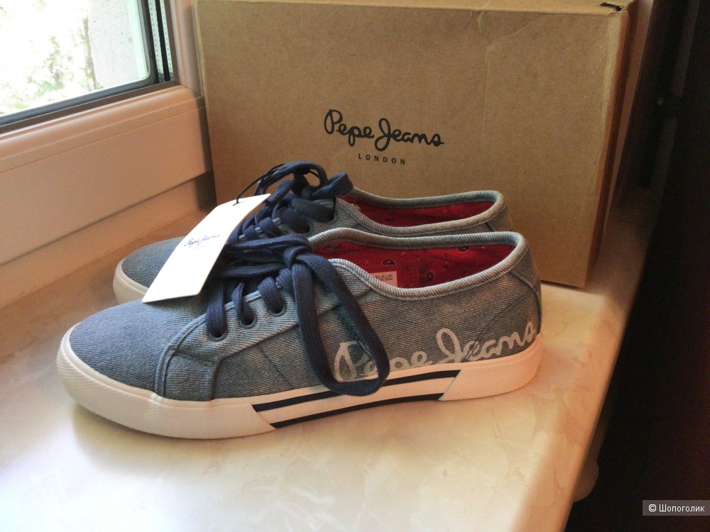 Кеды, кроссовки Pepe Jeans London, маркировка 39