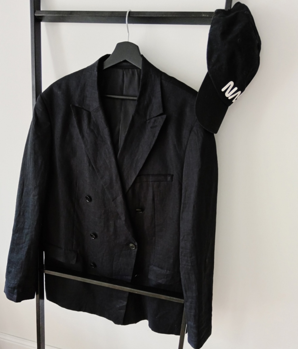 Льняной пиджак H&M 60 размер