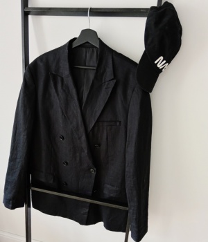 Льняной пиджак H&M 60 размер
