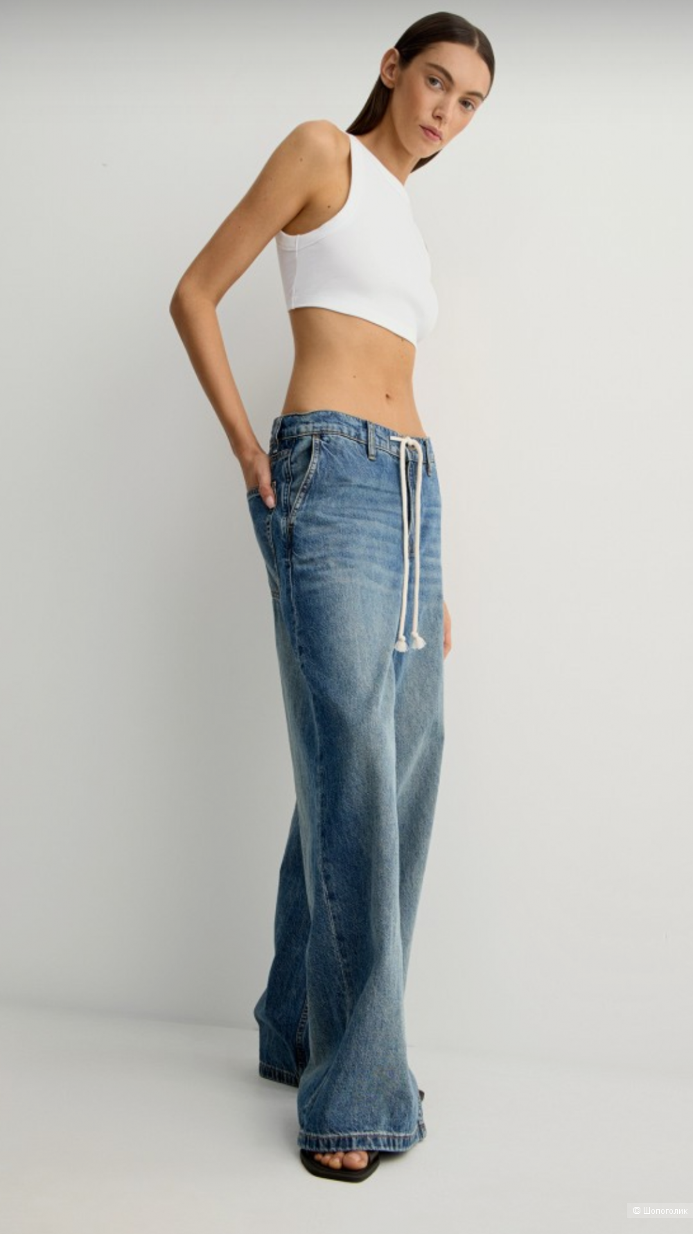 Джинсы 12 storeez wide leg W26/L30