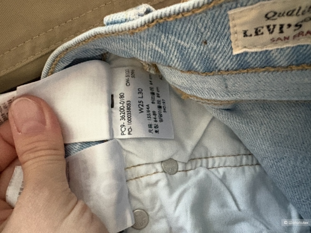 Джинсы Levi’s 501 25