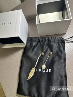 Серьги Uterque с жемчугом