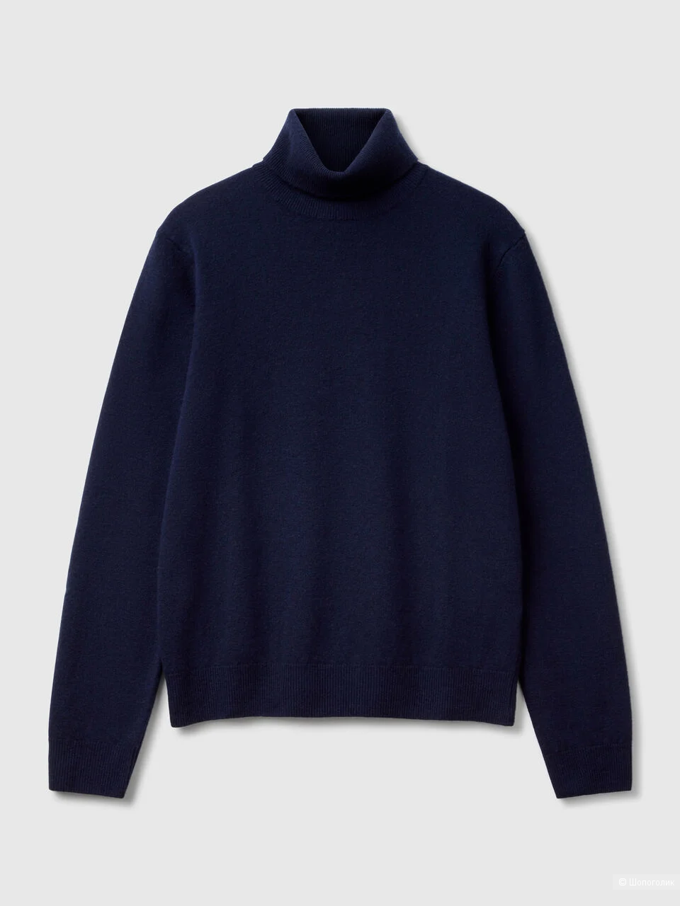 Шерстяная водолазка Benetton S