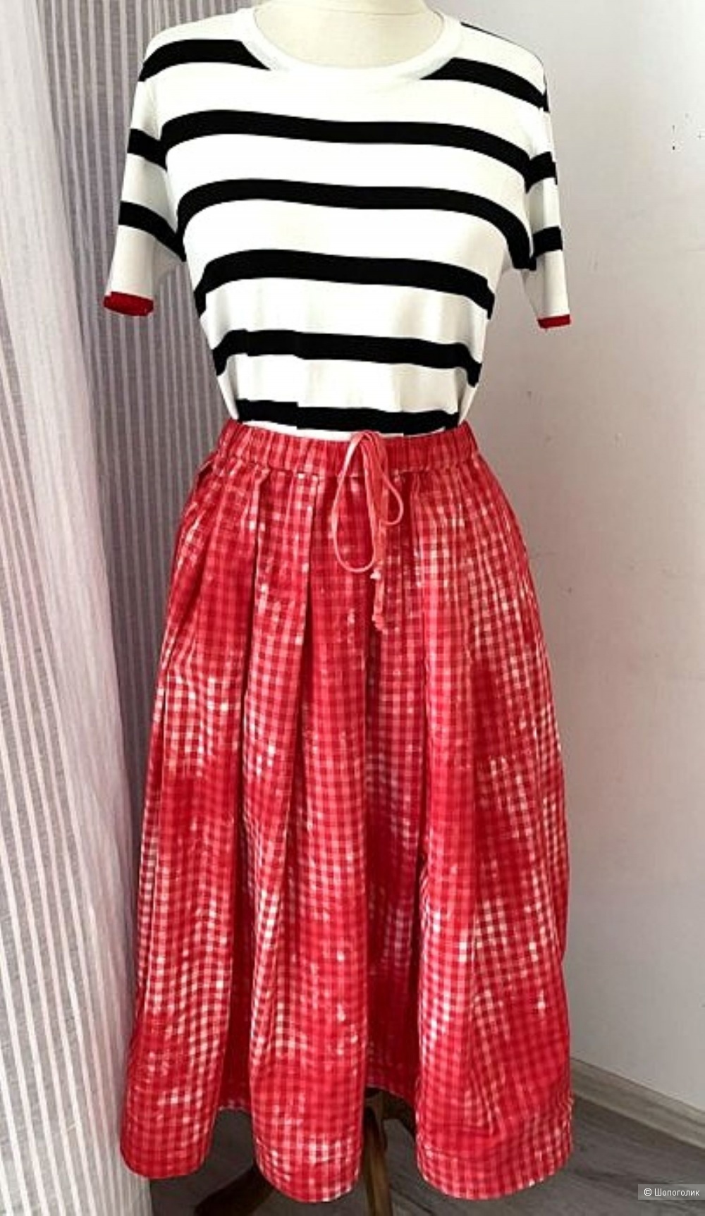 Comme Des Garçons, юбка хлопковая, S