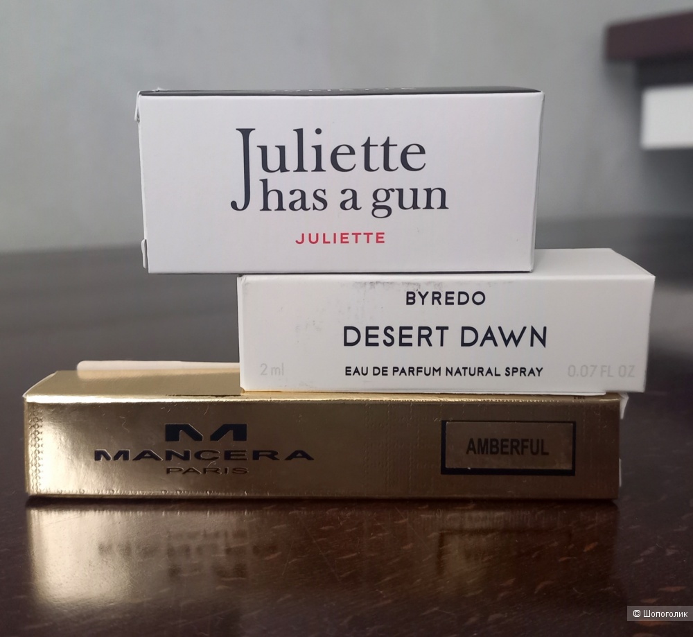 Фирменные миниатюры Mancera, Juliette Has a Gun, Byredo
