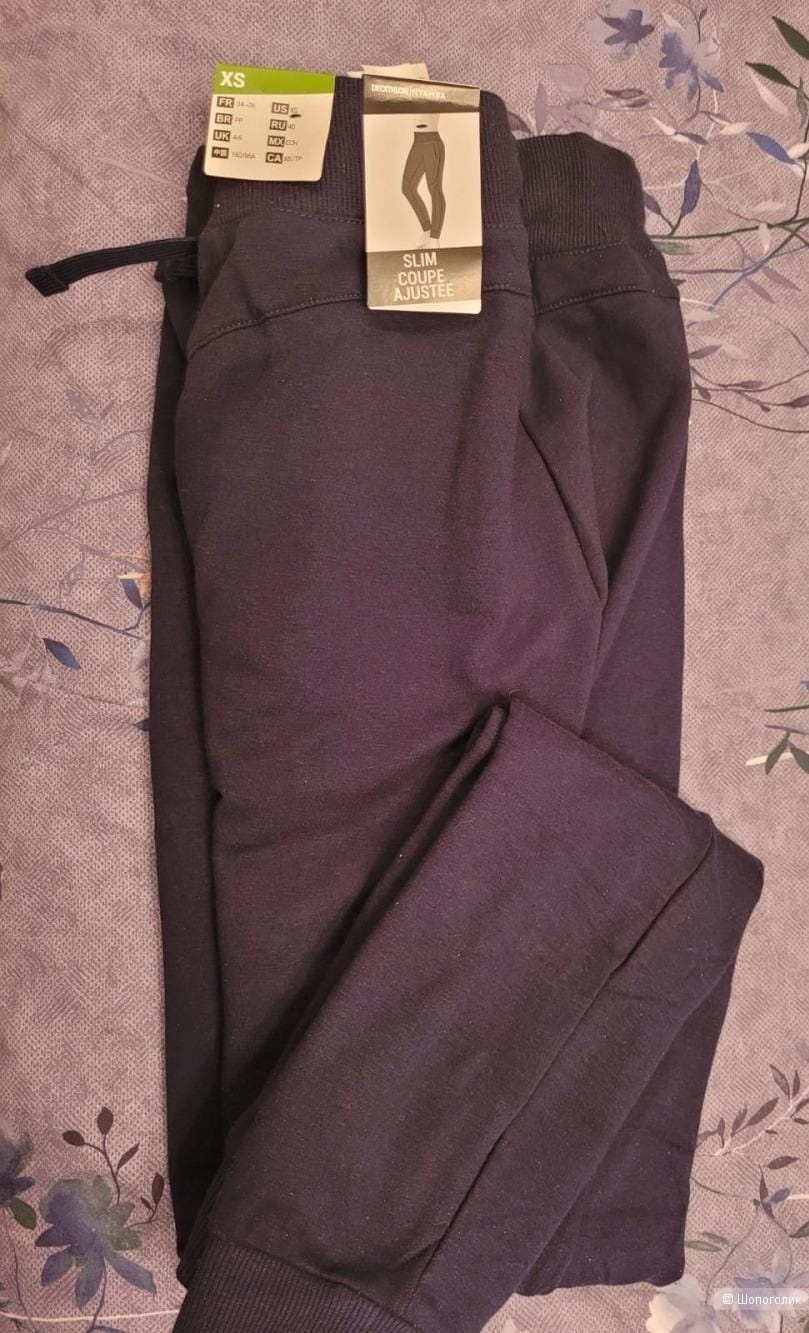 Спортивные трикотажные брюки Декатлон, XS
