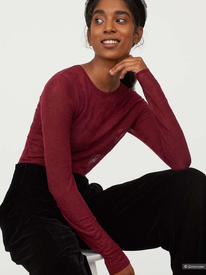 Лонгслив H&M Conscious Exclusive размер M