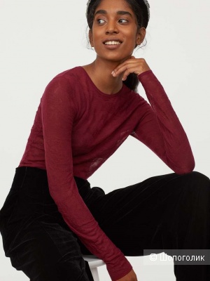 Лонгслив H&M Conscious Exclusive размер M
