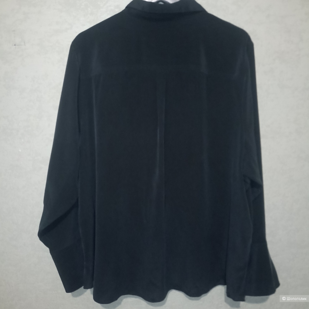 Max Mara шелковая рубашка р 44-46