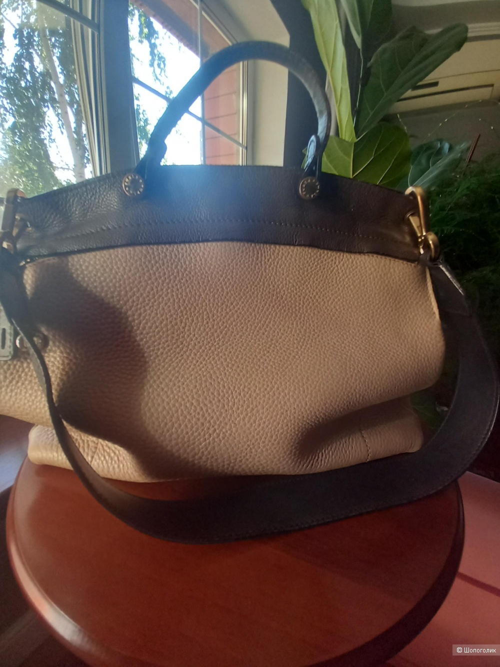 Сумка Furla, натуральная кожа Италия