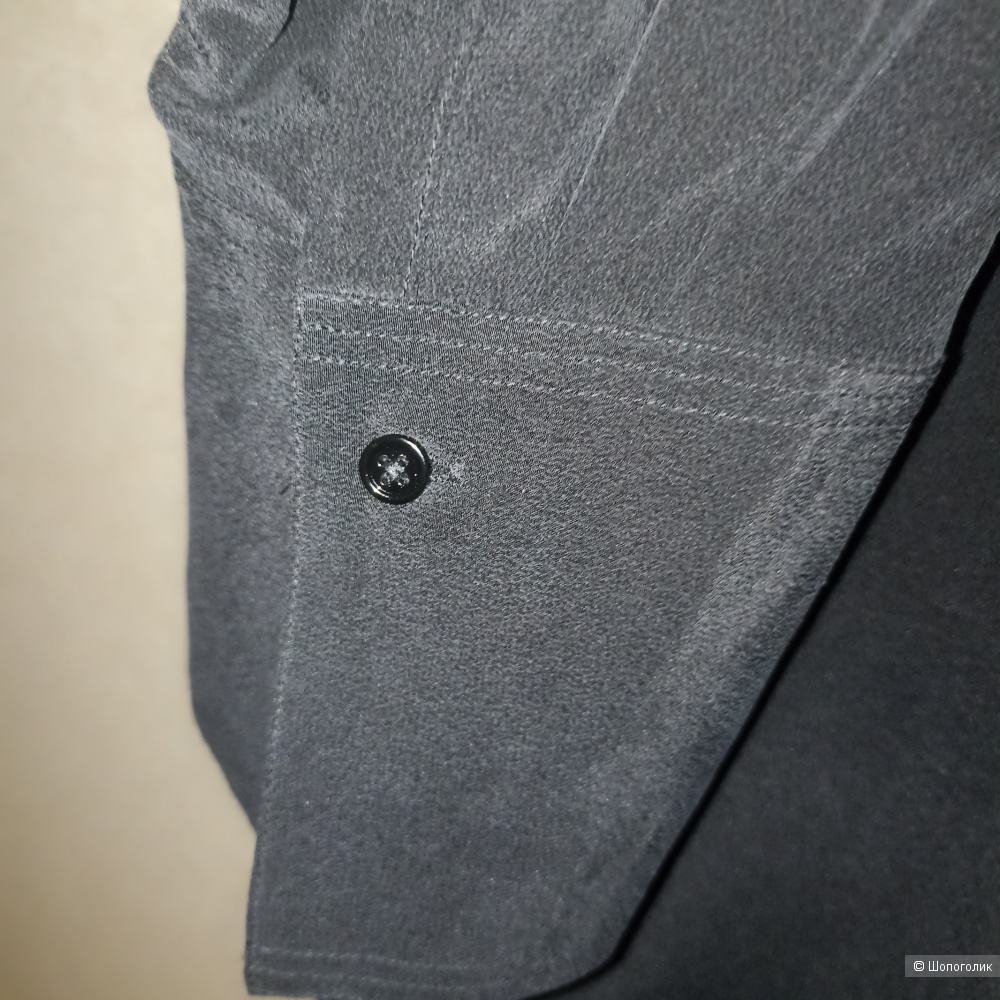 Max Mara шелковая рубашка р 44-46