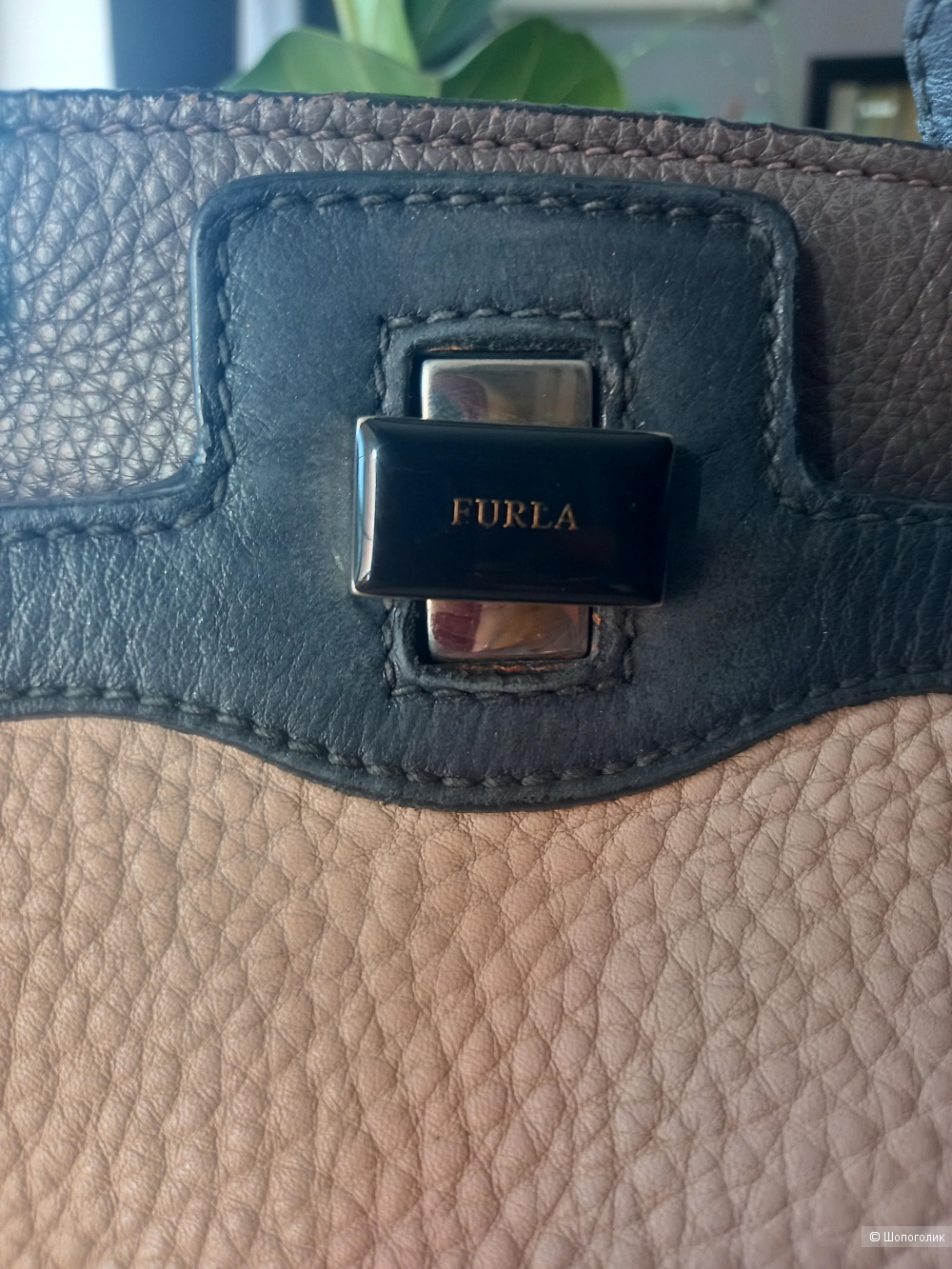 Сумка Furla, натуральная кожа Италия