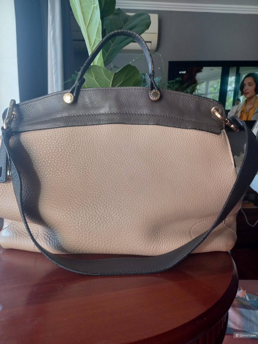 Сумка Furla, натуральная кожа Италия